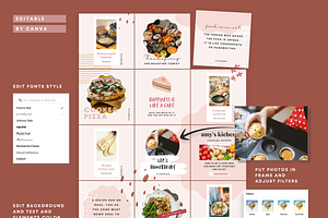 Canva Puzzle Template For Cooking