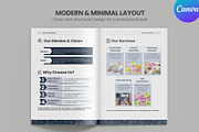 Company Profile Template, a Brochure Template by Oshin Design (Thumbnail 2 of 7)