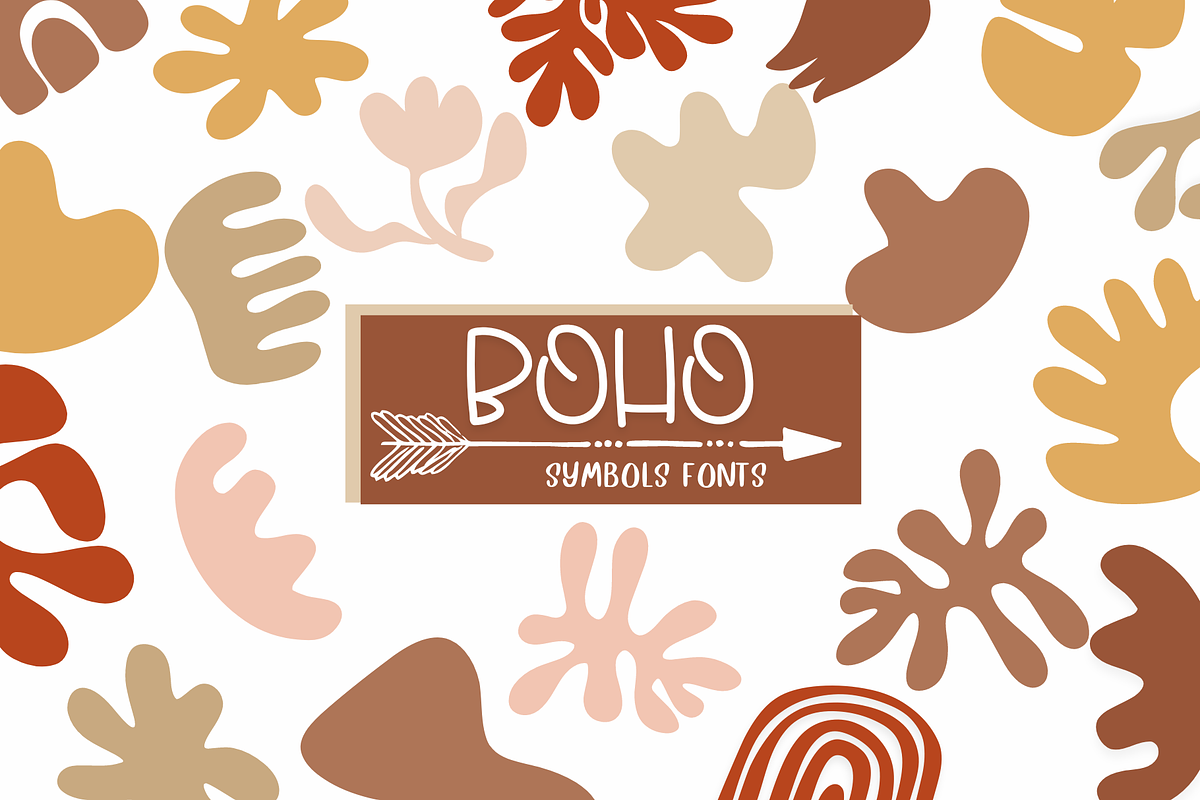 Boho | Symbols Fonts