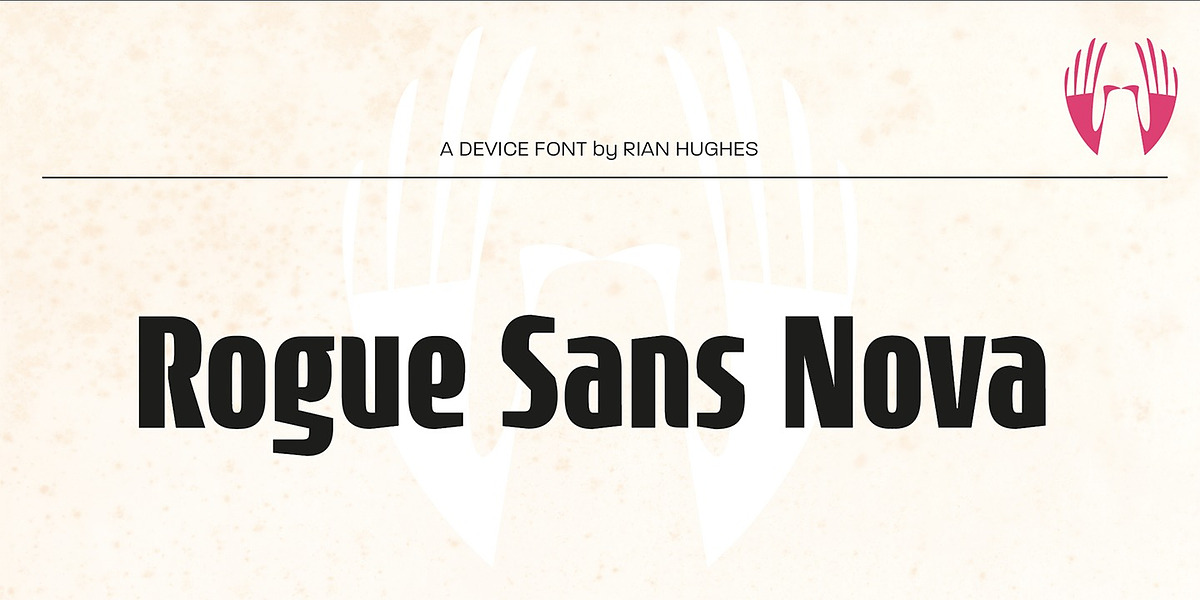 Rogue Sans Nova, a Sans Serif Font by Device (Photo 1 of 5)