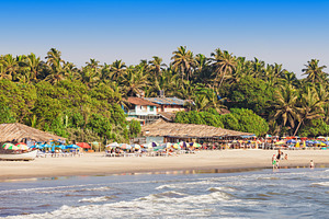 Arambol beach, Goa, a Photo by saiko3p