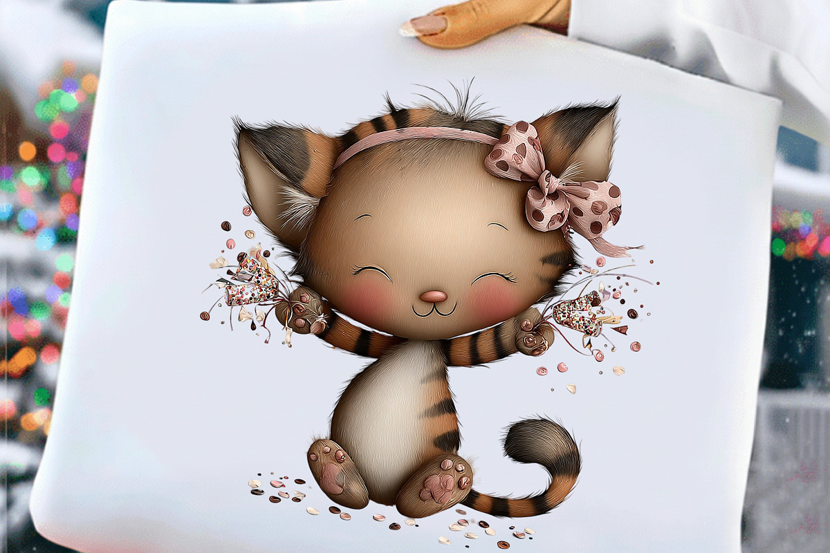 Whimsical New Year Animal Clipart, an Illustration by Craft Nest (Photo 3 of 8)