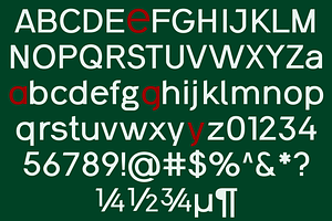 Lacerika Modern Sans Serif Font