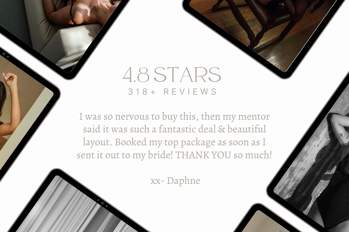 CLASSIC Boudoir Photography Guide, a Magazine Template by Signature Edits (Photo 7 of 11)