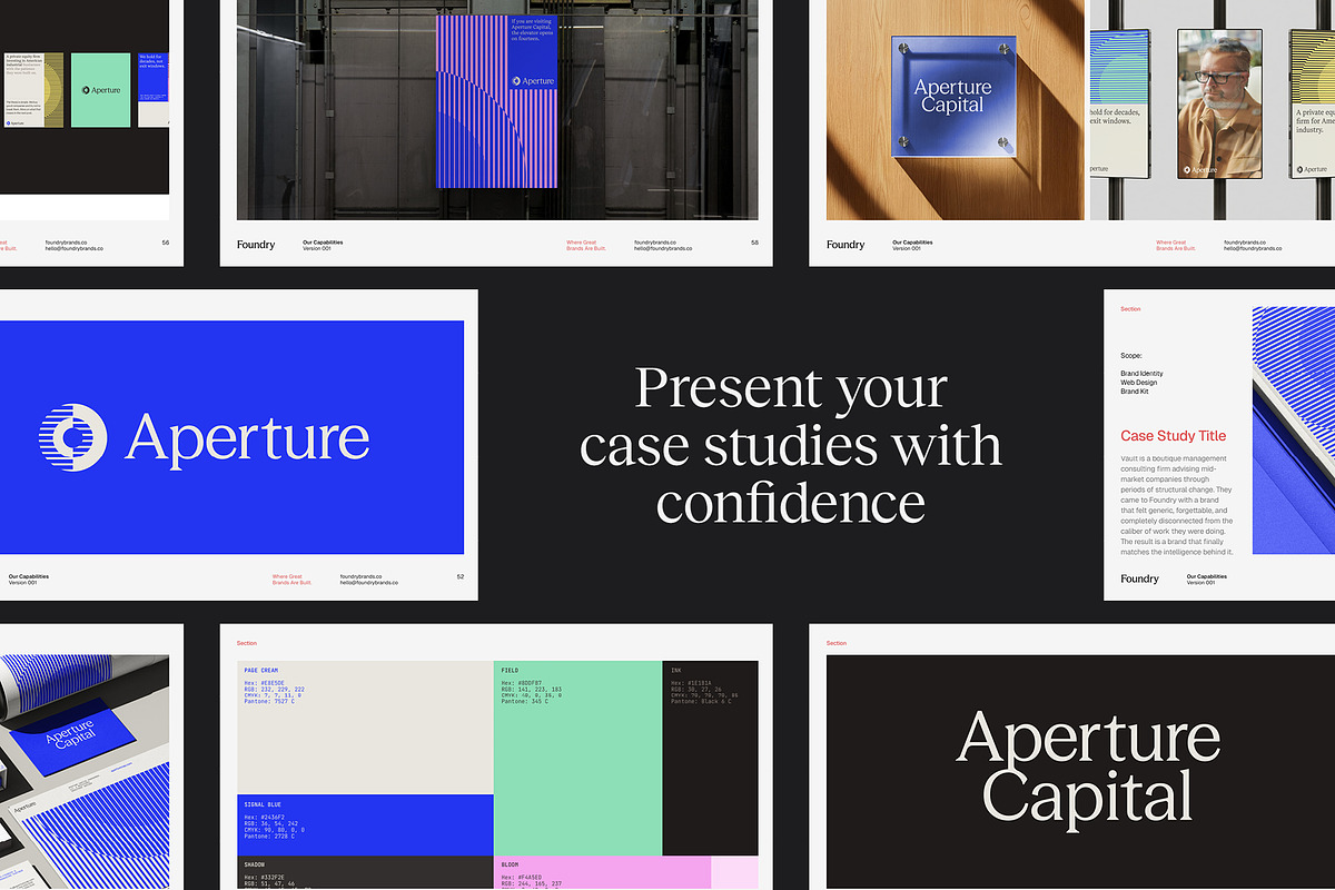 Foundry — Capabilities Deck Template, a Presentation Template by Numinous Academy (Photo 4 of 6)