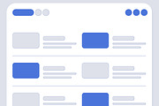 Modern Web Wireframe UI Layout Set, a Wireframe Template by ContestDesign (Thumbnail 4 of 5)