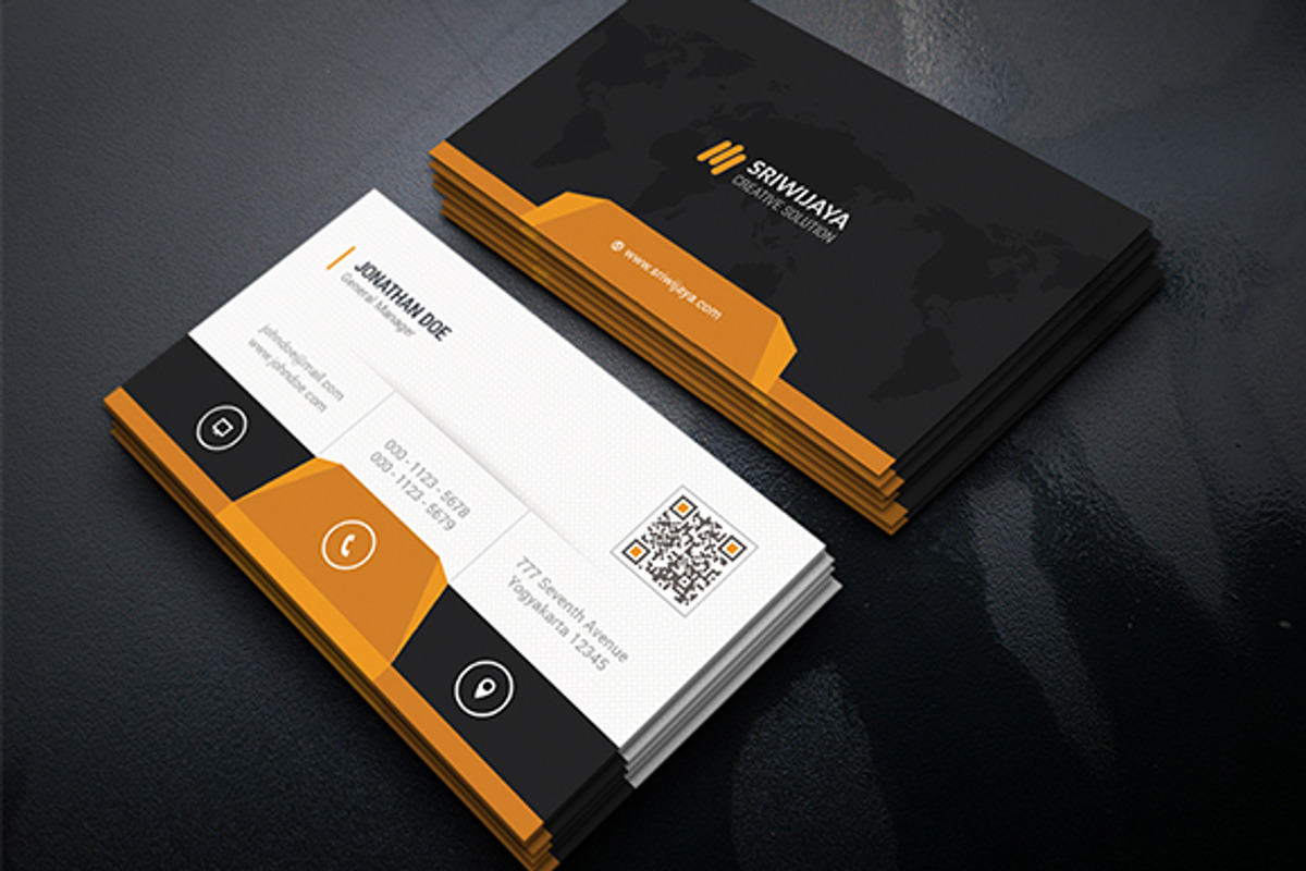 Modern Corporate Business Card, a Business Card Template by InfinityArt (Photo 4 of 4)