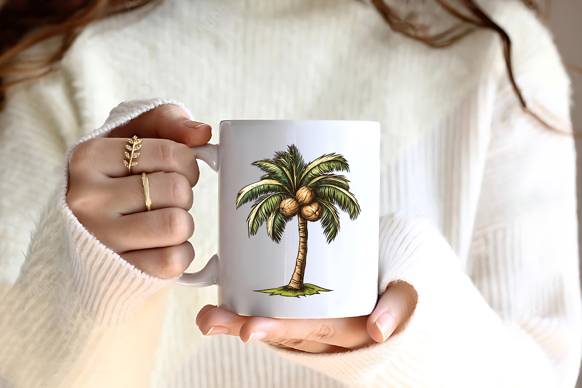 Cute Summer beach Clipart, an Illustration by CreationArt (Photo 3 of 9)