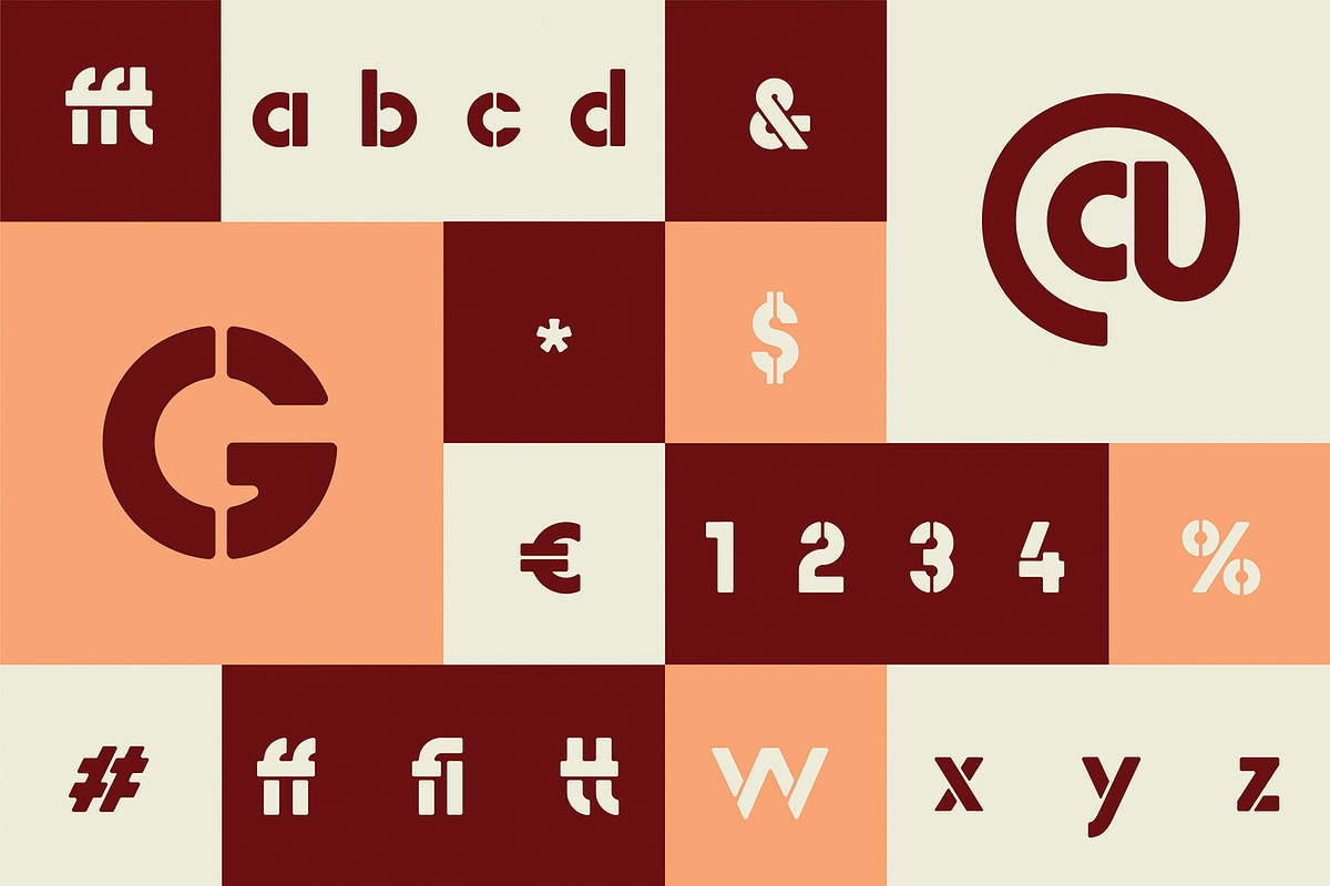 Pikolo Block Font preview 8