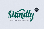 Standly, a Script Font by groens (Thumbnail 1 of 5)