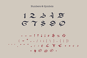The Duchy Of Burgundy Bastarda, a Blackletter Font by kaer_shop (Thumbnail 6 of 11)