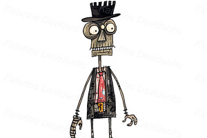 Cartoon Zombie Stickers, Undead PNG