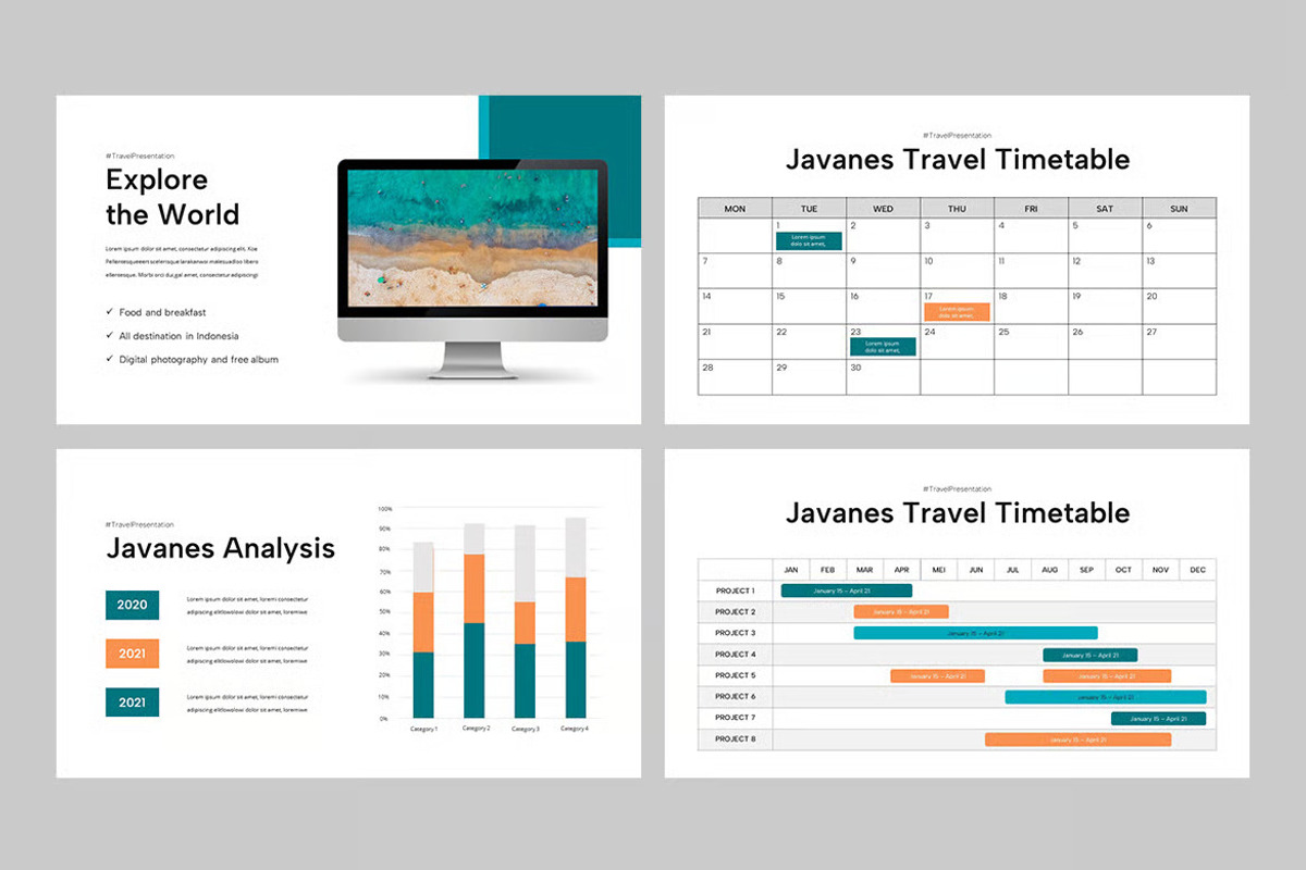 JAVANESE - Travel Google Slides preview 3