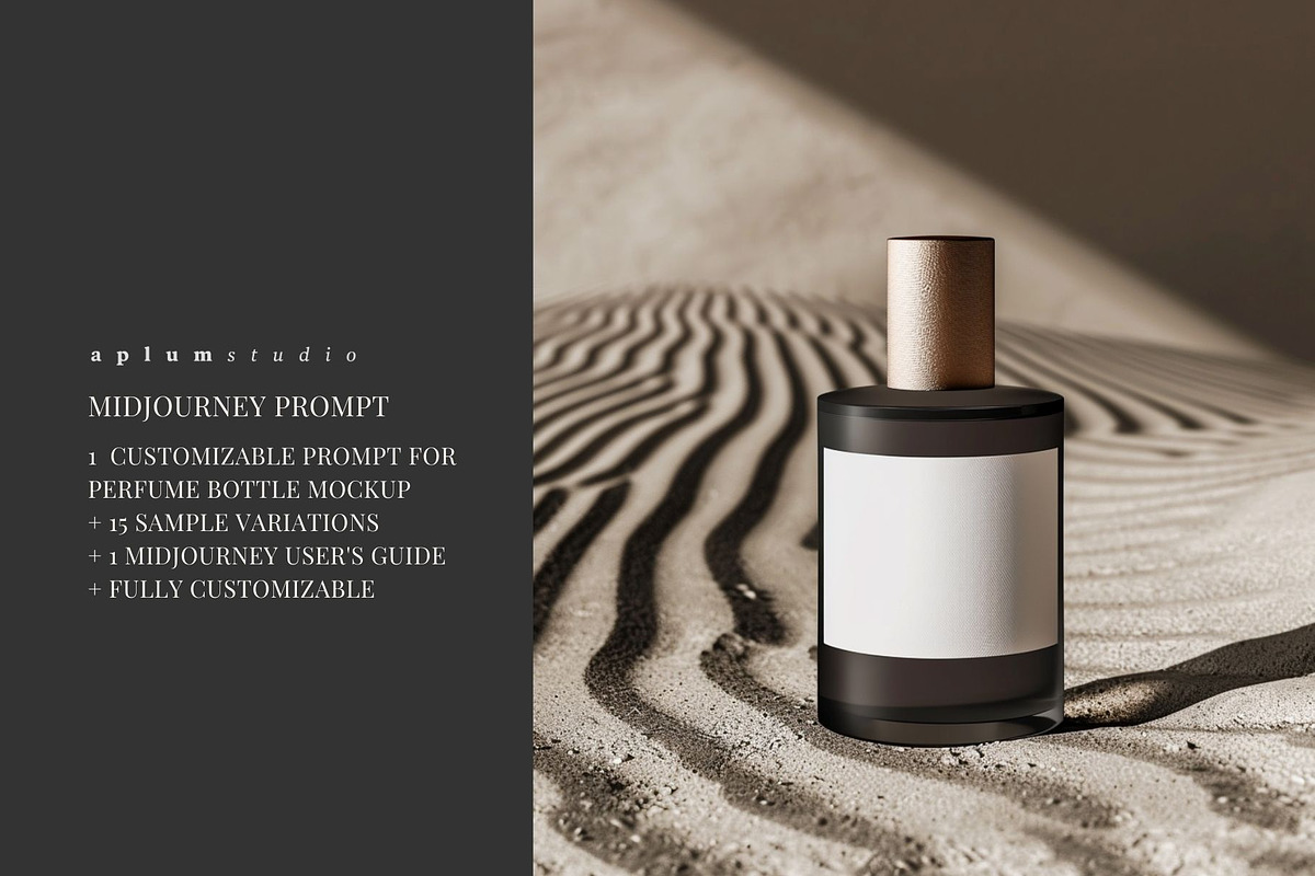 Prompt perfume bottle mockup, a Beauty & Fashion Photo by AS Studio (Photo 4 of 6)