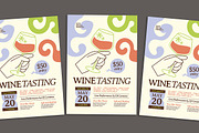 Summer Wine Tasting Flyer, a Flyer Template by Gumico Studio. (Thumbnail 1 of 3)