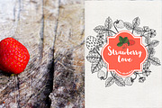Vector garden strawberry, an Illustration by TashaDraw (Thumbnail 3 of 7)