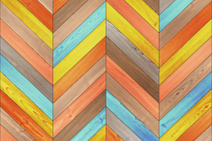 Seamless Clip-art Parquet Texture