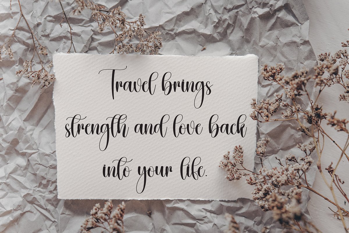 Ballet | Script Font, a Handwritten Font by Scratchones (Photo 4 of 9)
