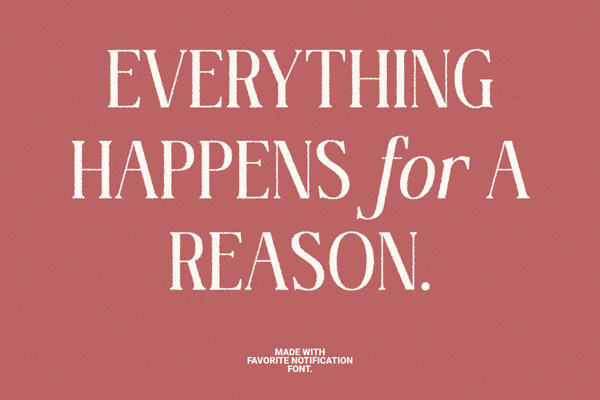 Favorite Notification, a Serif Font by Prioritype Co (Photo 32 of 43)