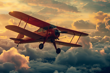 Airplane Retro Vintage Tail Detail preview 4