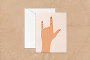 Greeting Card Mockup, a Mockup by denofdreamers (Thumbnail 4 of 4)