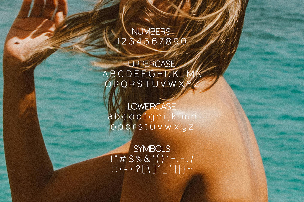 Summer Riviera Vintage & Summer Sans, a Sans Serif Font by Schrifted Type (Photo 8 of 8)