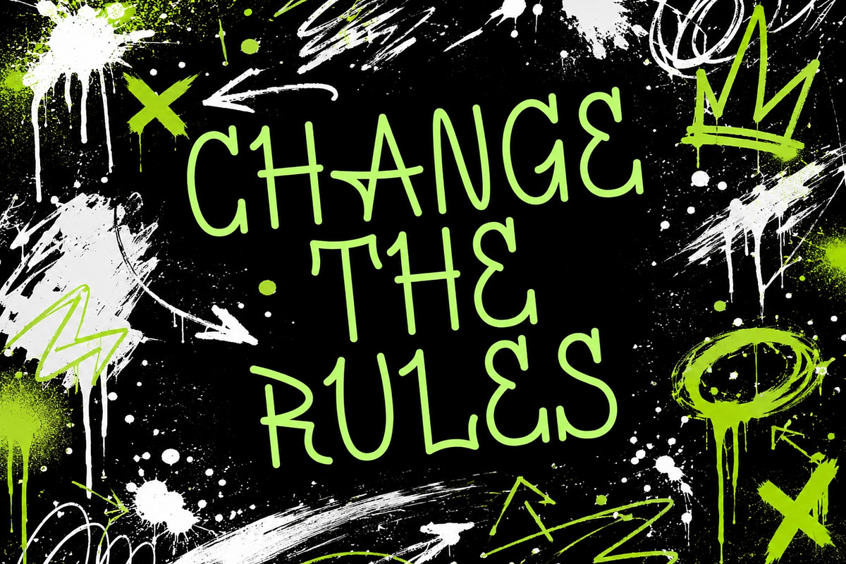 Midnight Ritual - Graffiti Font, a Serif Font by HipFonts (Photo 4 of 10)