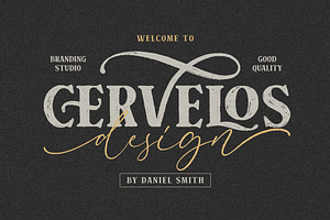 Crafter Signature A Font Combination