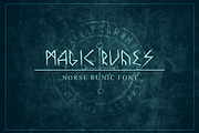 Magic Runes - Norse Runic Font, a Symbol Font by Eunkyung Art (Thumbnail 1 of 2)