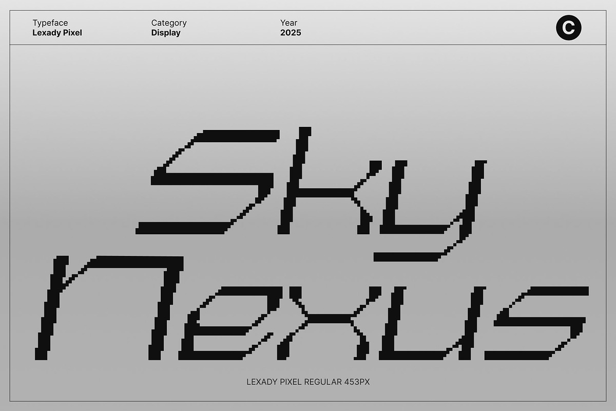 Lexady Pixel, a Sans Serif Font by Craft Supply Co. (Photo 3 of 8)