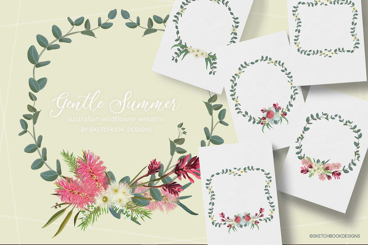 Gentle Summer Australian Wildflowers, an Illustration by Sketchbook Designs (Photo 12 of 14)