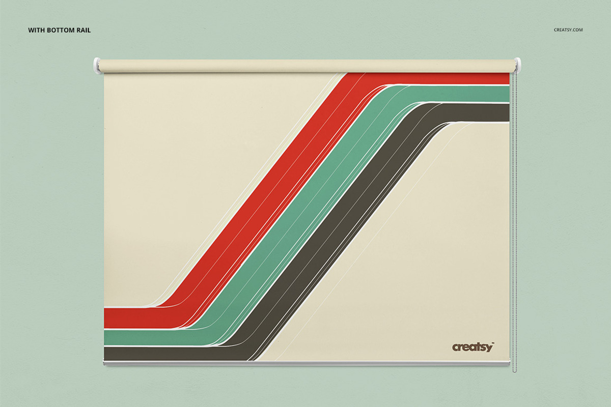 Roller Blind Mockup Set, a Product Mockup by Creatsy (Photo 5 of 9)
