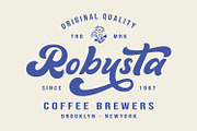 Bentakur - Retro Font, a Handwritten Font by prps.std (Thumbnail 2 of 8)