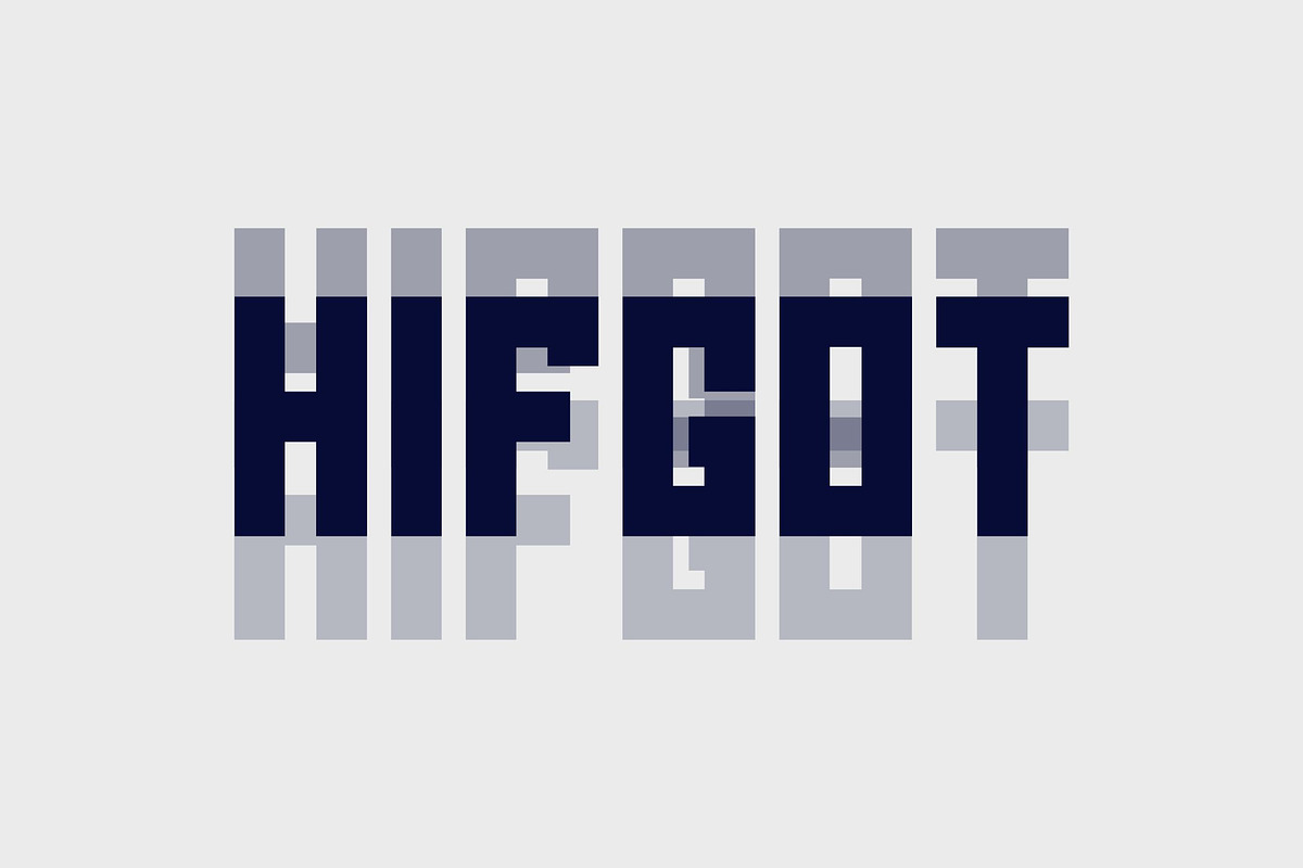 Hifgot, a Font by riotama85 (Photo 5 of 6)