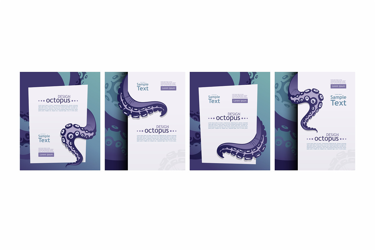 Octopus. Design template, a Templates & Theme by Pevuna