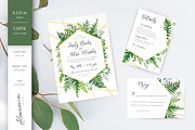 Luxury Green - wedding stationery, an Invitation Template by Alewiena (Thumbnail 2 of 12)
