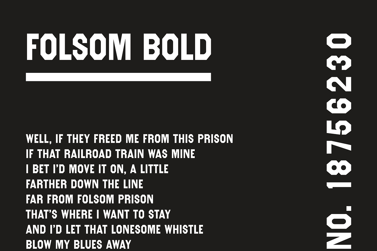 Folsom Bold, a Script Font by Pale Horse (Photo 4 of 4)