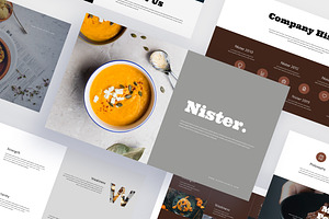 Nister - Food Keynote Template