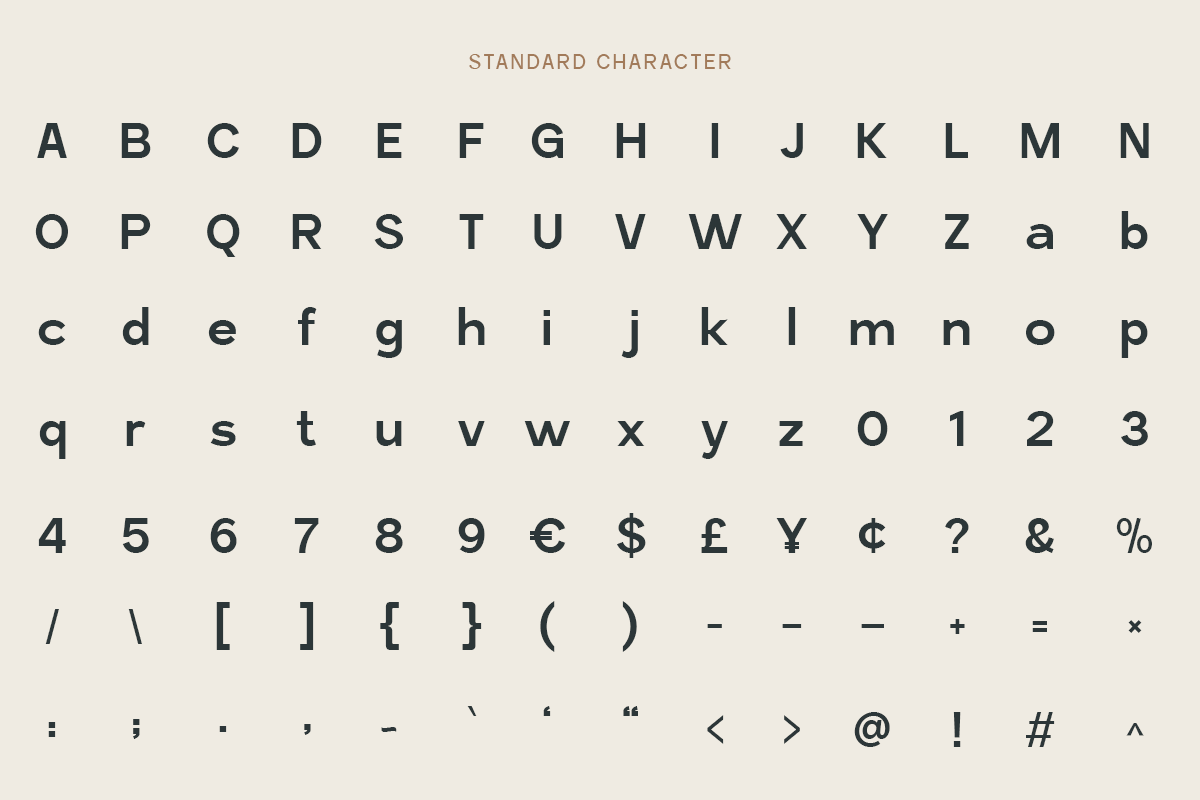 Geometric Sans - Rucent, a Sans Serif Font by Say Studio (Photo 12 of 14)