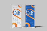 Rollup Banner Mockup, a Print Template by graphictime (Thumbnail 7 of 12)