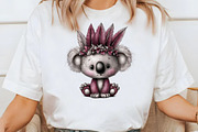 Whimsical Halloween Koala Clipart, a Seasonal Illustration by Designworld (Thumbnail 6 of 8)
