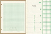 Vintage Ruled & Grid Paper Textures, a Texture Graphic by alonahaidash (Thumbnail 13 of 15)