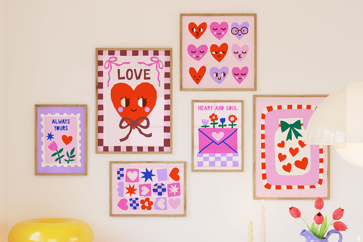 Cutout Valentine Poster Creator, a Background Graphic by ArtFM (Photo 12 of 13)