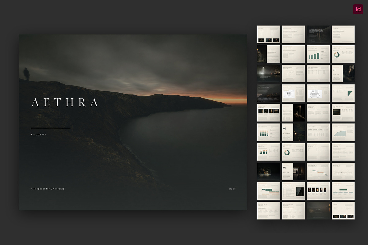Project Proposal Template, a Brochure Template by BrandPacks (Photo 1 of 13)
