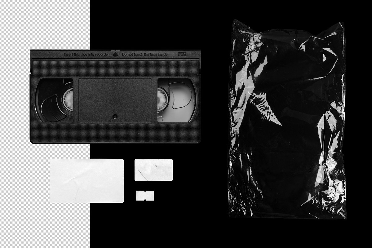 VHS Cassette Mockup, a Product Mockup by BULBFISH (Photo 6 of 8)