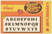 Pasta, a Serif Font by Burntilldead (Thumbnail 4 of 11)