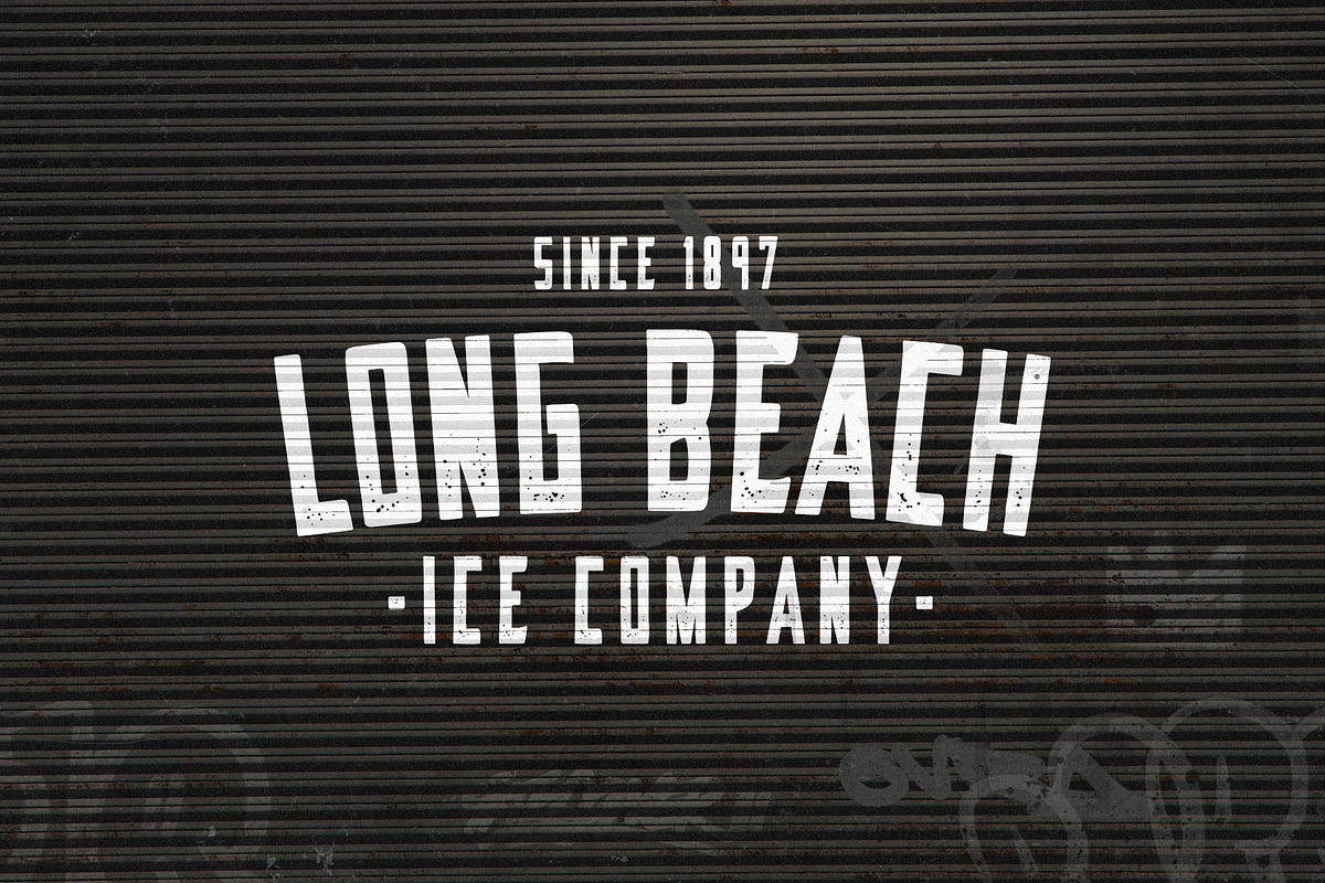 Urban Pier- Handcrafted Display Font, a Font by Visual Blends (Photo 4 of 7)
