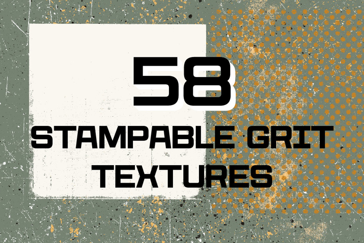 116 Stampable Procreate Textures, a Brush Add-On by Quiver Supply Co. (Photo 2 of 9)