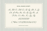 Royal Maison - Serif & Script Font, a Serif Font by Honestype (Thumbnail 13 of 13)