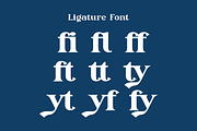 Rytnak - Luxury Retro Font, a Serif Font by QR Design Studio (Thumbnail 10 of 15)